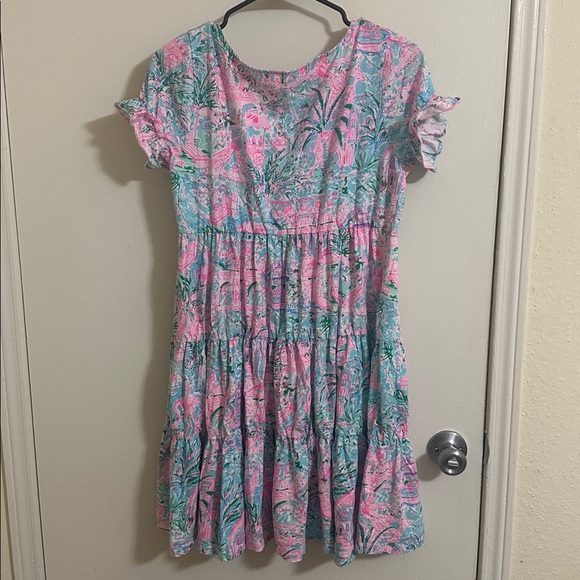EUC LILLY PULITZER Jodee Swing Dress Medium - Picture 5 of 5